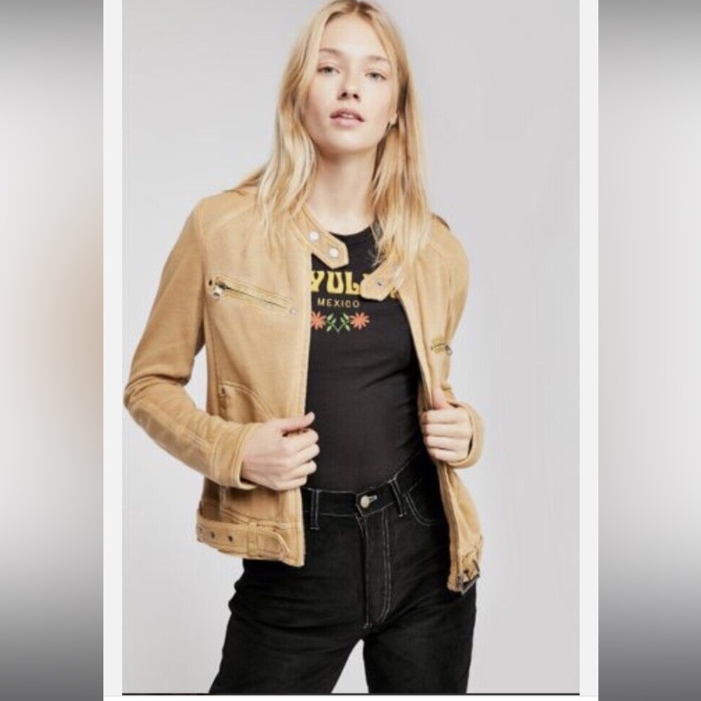 Free People Moto Jacket